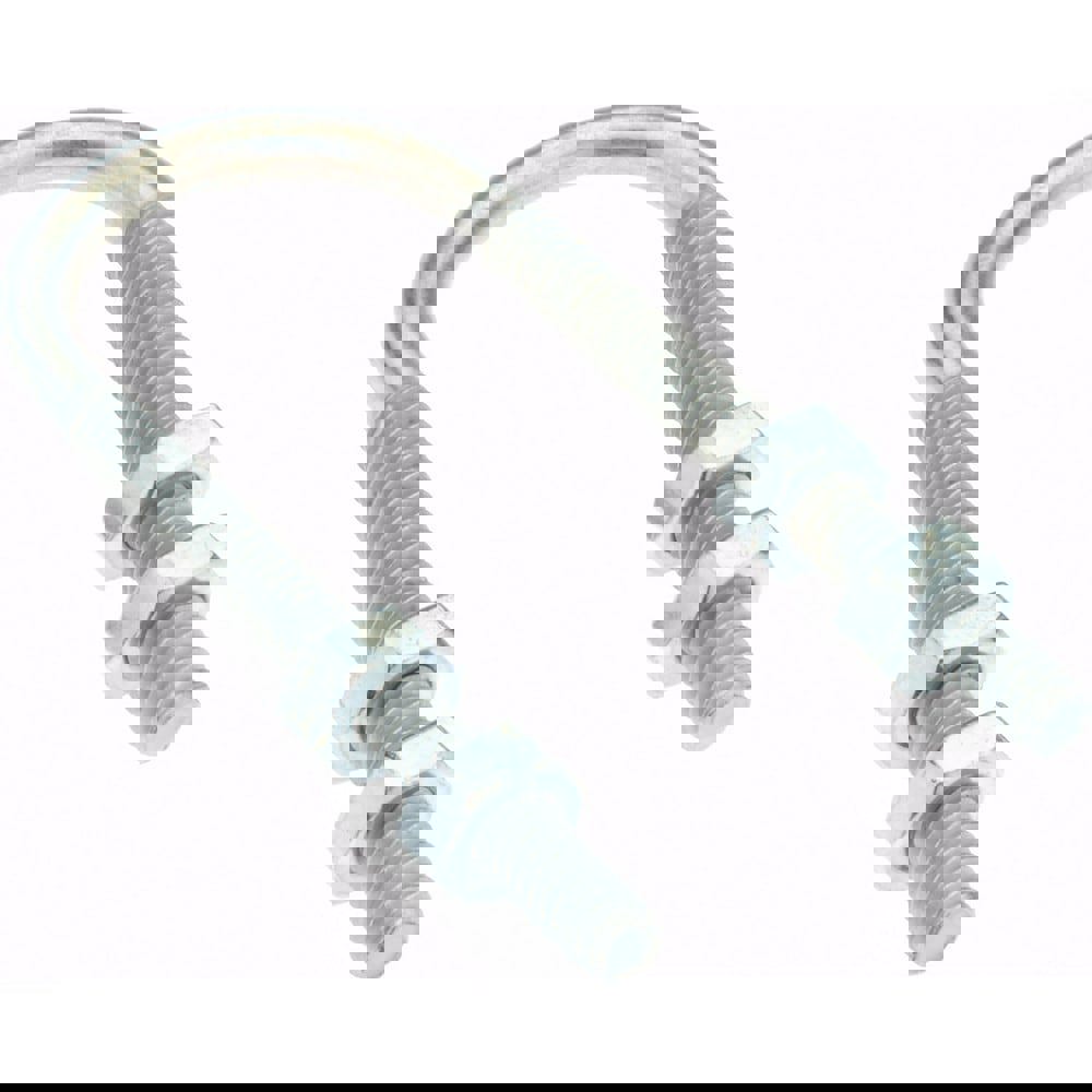 Round U-Bolt: Without Mount Plate, 1/4-20 UNC, 2-1/2